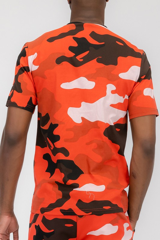 Full Camo Short Sleeve T-Shirt