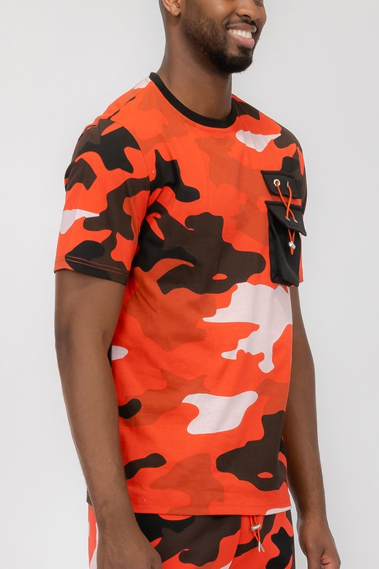 Full Camo Short Sleeve T-Shirt