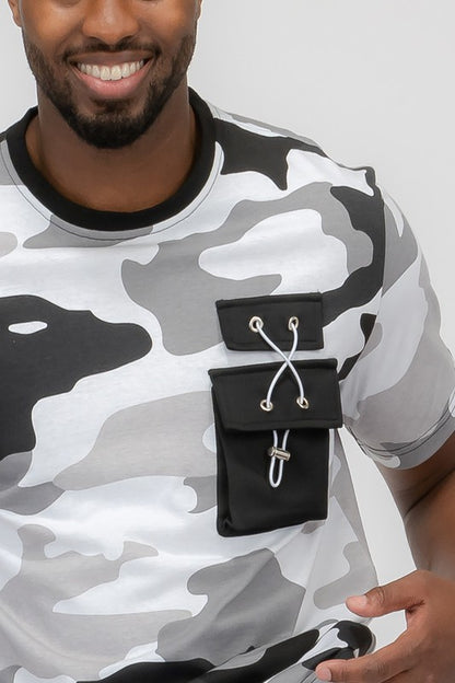 Full Camo Short Sleeve T-Shirt