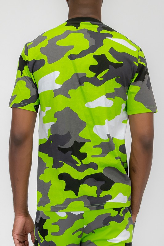 Full Camo Short Sleeve T-Shirt