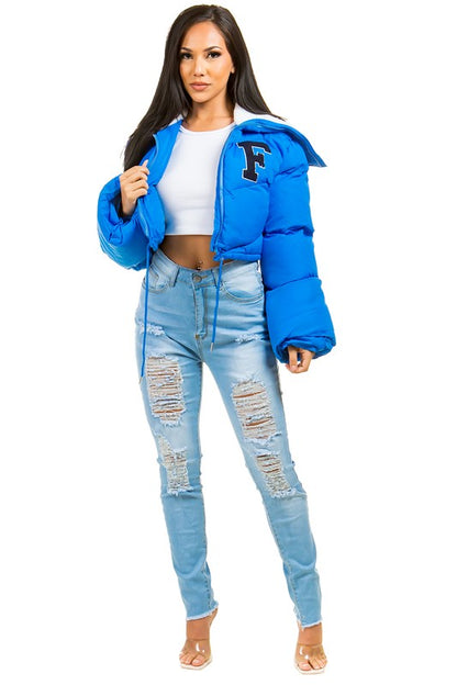 Sexy Puffer Fuzzy Teddy Jacket