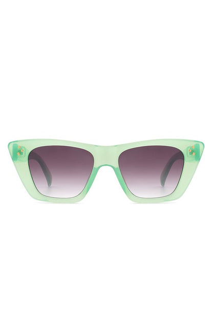 Women Retro Cat Eye Fashion Square Sunglasses