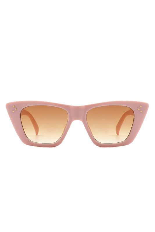 Women Retro Cat Eye Fashion Square Sunglasses