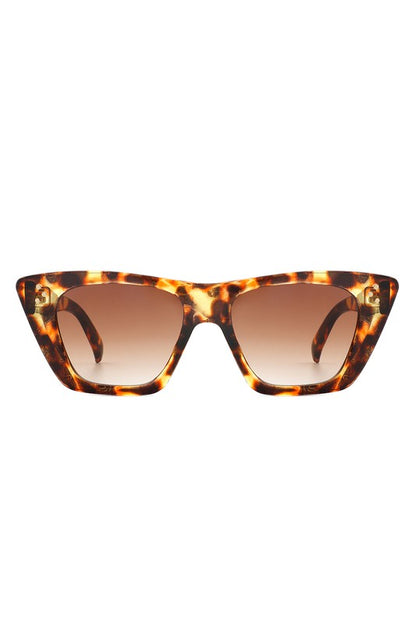 Women Retro Cat Eye Fashion Square Sunglasses