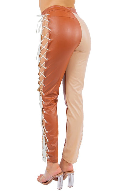 Sexy PU Leather Pants