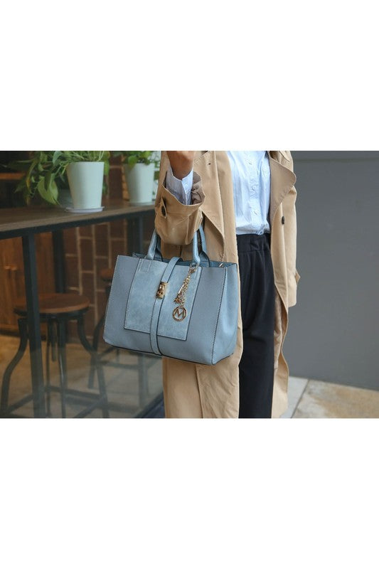 Yola Satchel Bag with Wallet