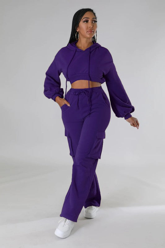 Sexy & Cool Top Two Piece Pant Set