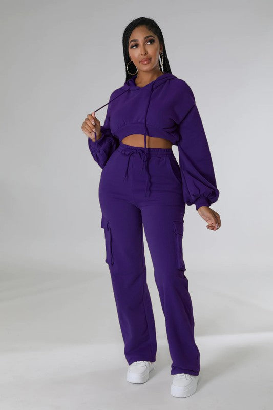 Sexy & Cool Top Two Piece Pant Set