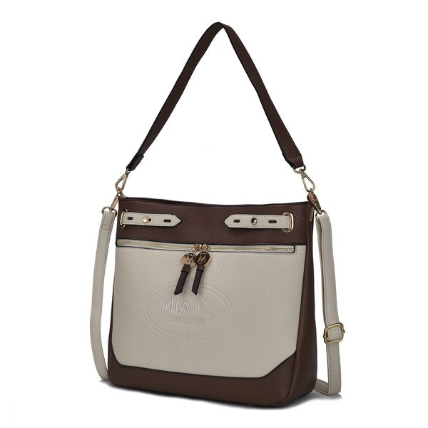 MKF Collection Evie two tone Shoulder bag by Mia k