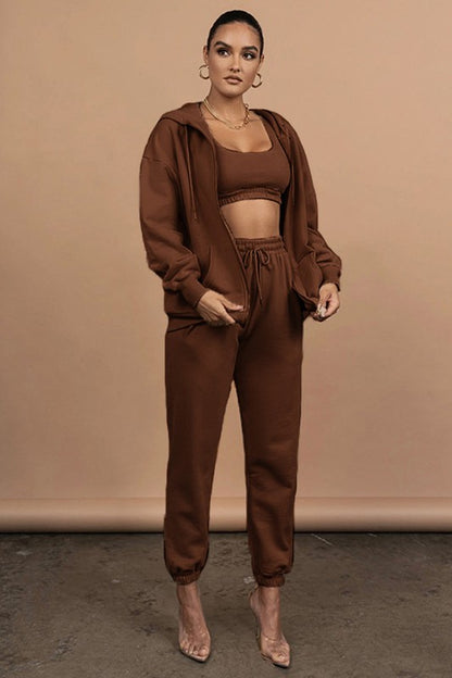 TOP TWO PIECE PANT SET