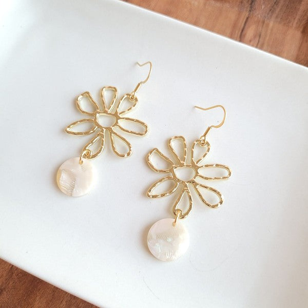 Maisy Earrings - Cream