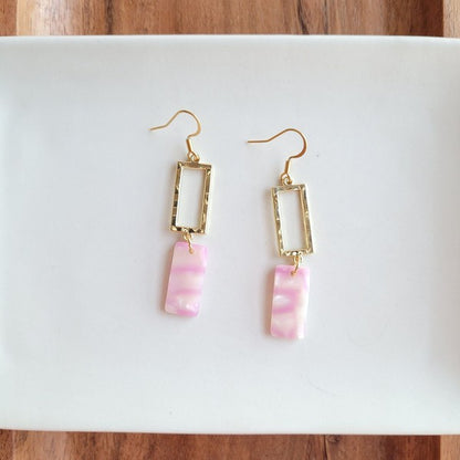 Raya Earrings - Bubblegum