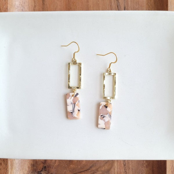 Raya Earrings - Sandstone