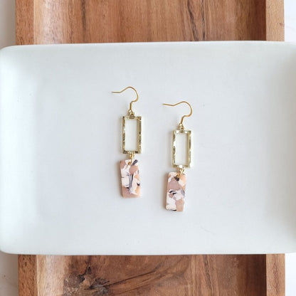 Raya Earrings - Sandstone