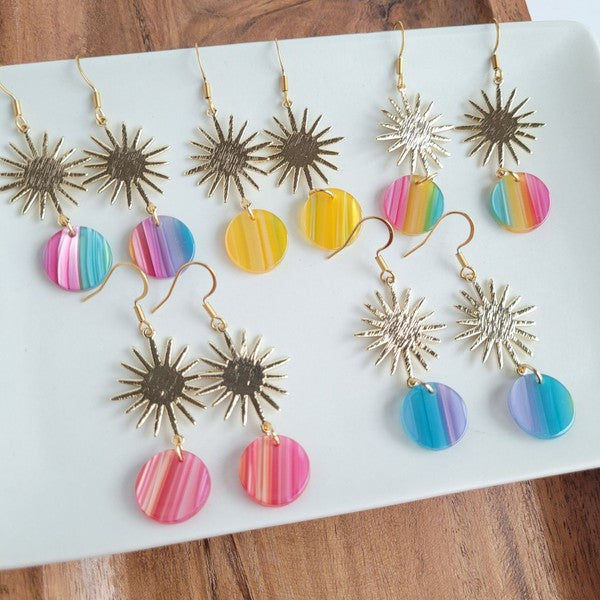 Solana Earrings - Rainbow Surprise