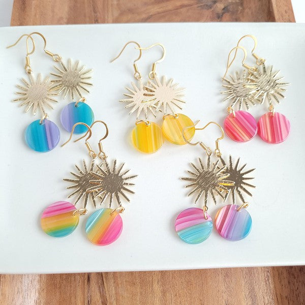 Solana Earrings - Rainbow Surprise