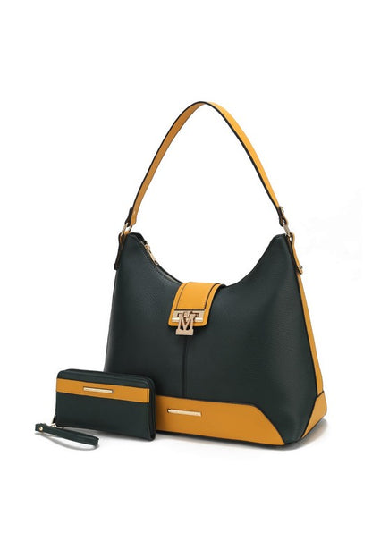 Graciela Color-Block Hobo