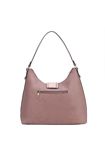 Graciela Color-Block Hobo