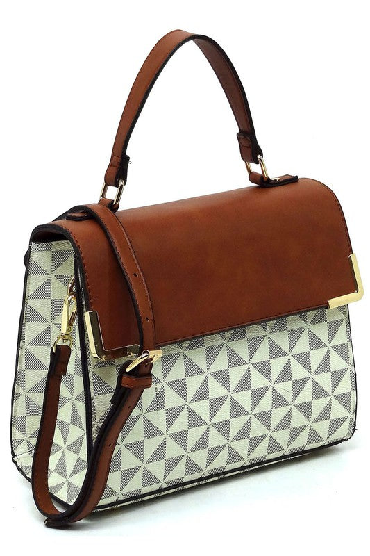 PM Monogram Top Handle Satchel