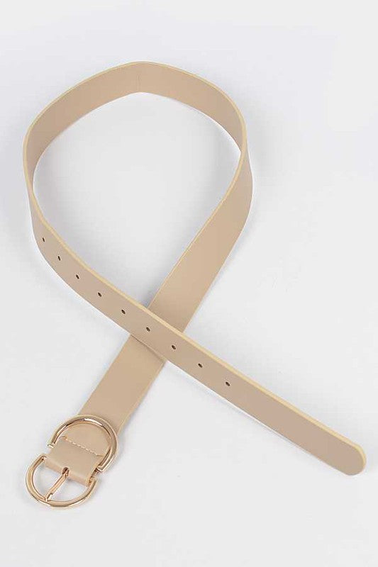 Double Ring Buckle Fashion Belt