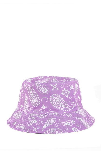 Amoeba Print Reversible Bucket Hat