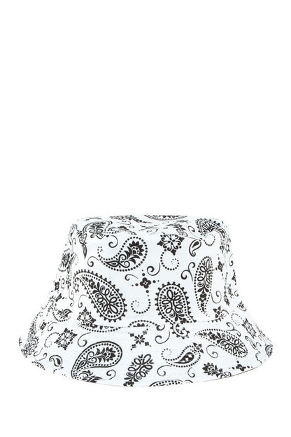 Amoeba Print Reversible Bucket Hat