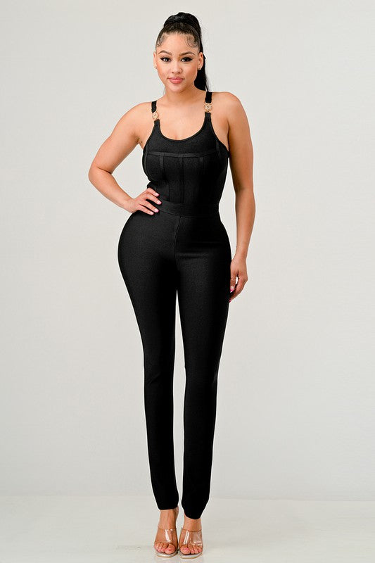 Bodycon Bandage Jumpsuit