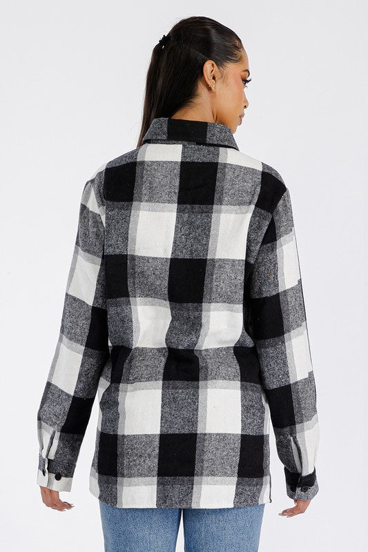 Boyfriend Oversized Soft Flannel Shacket