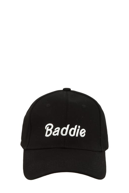 BADDIE Embroidery Cotton Cap