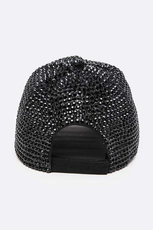 Full Stone Jet Black Iconic Baseball Cap