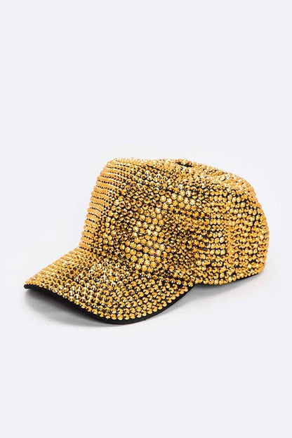 Full Stone Iconic Gold Cap