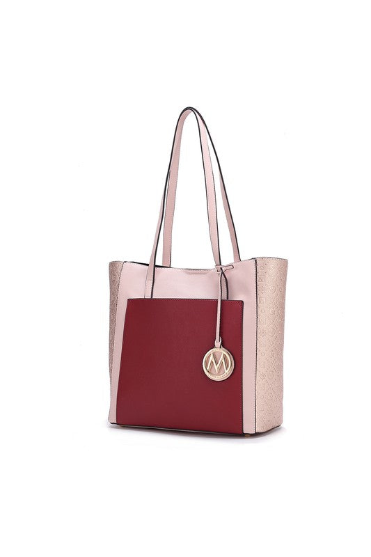 MKF Collection Leah Color-Block Tote Bag by Mia K