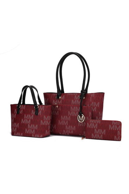 Lady M Signature Tote Bag & Wallet Set