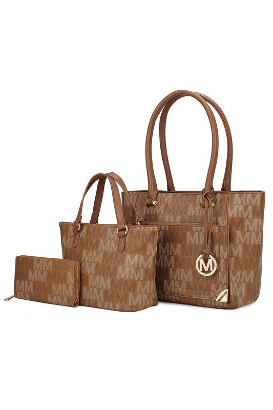 Lady M Signature Tote Bag & Wallet Set