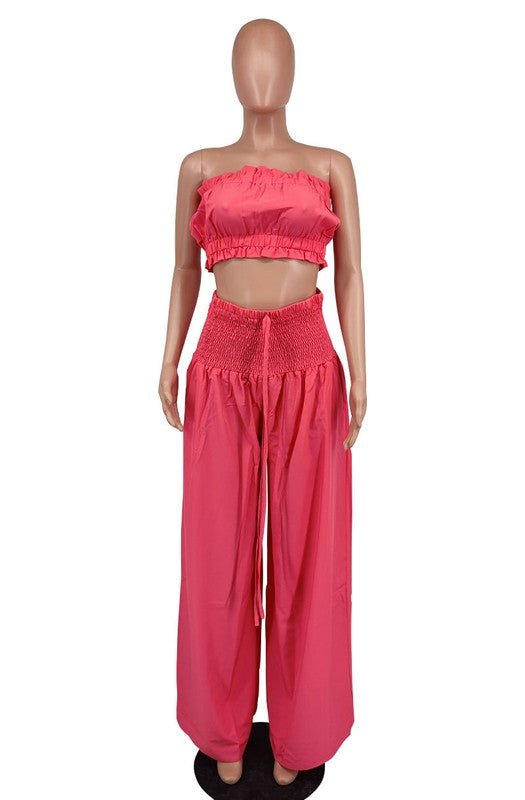 Summer 2 Piece Pants Set