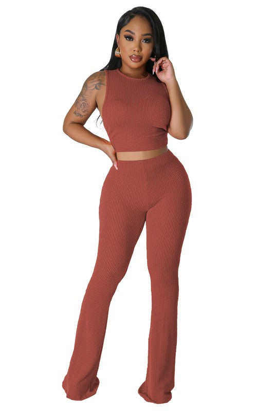 Bodied Fashion Two Piece Pants Set