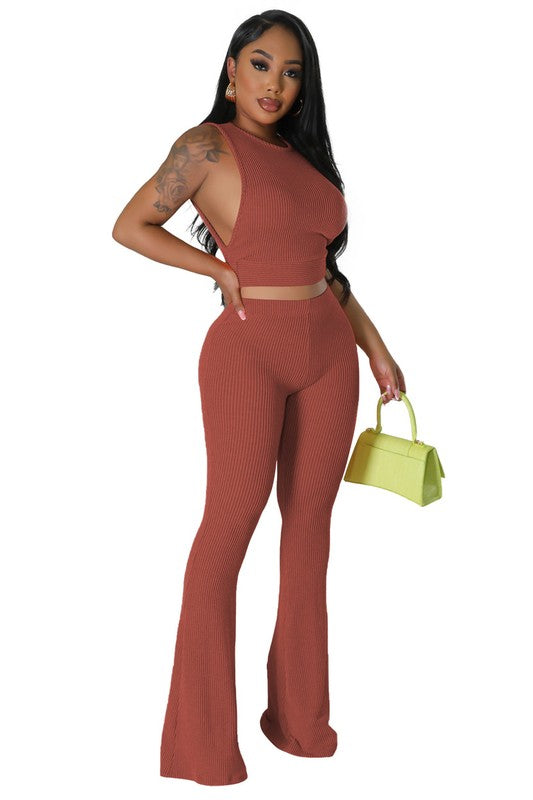 Bodied Fashion 2 Piece Pants Set