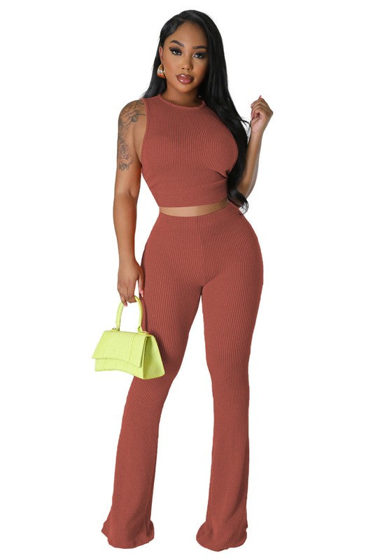 Bodied Fashion 2 Piece Pants Set