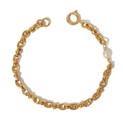 Pearl Chain Bracelet