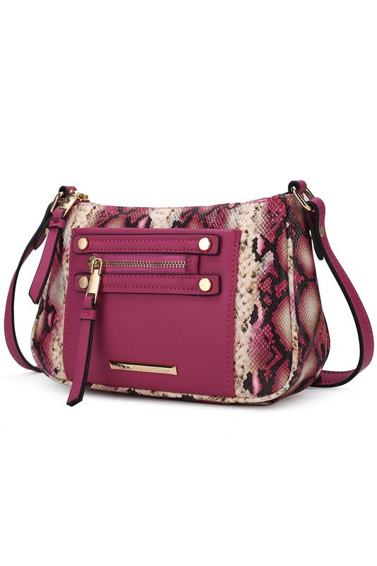 Essie Snake Embossed Crossbody