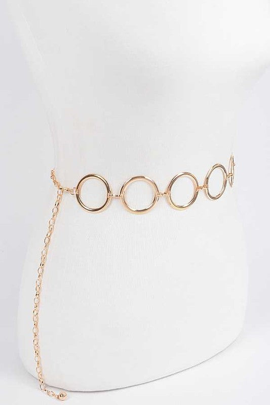 Iconic Rings Chain Belt