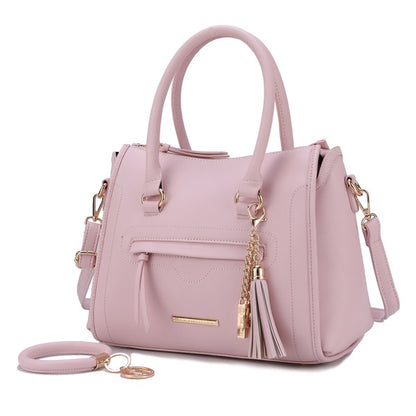 MKF Valeria Satchel with Keyring by Mia K