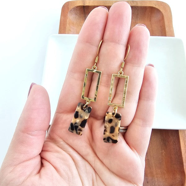 Raya Earrings - Cheetah