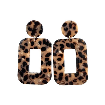 Margot Earrings - Cheetah