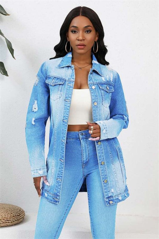 A Girls Favorite Fashion Denim Jacket