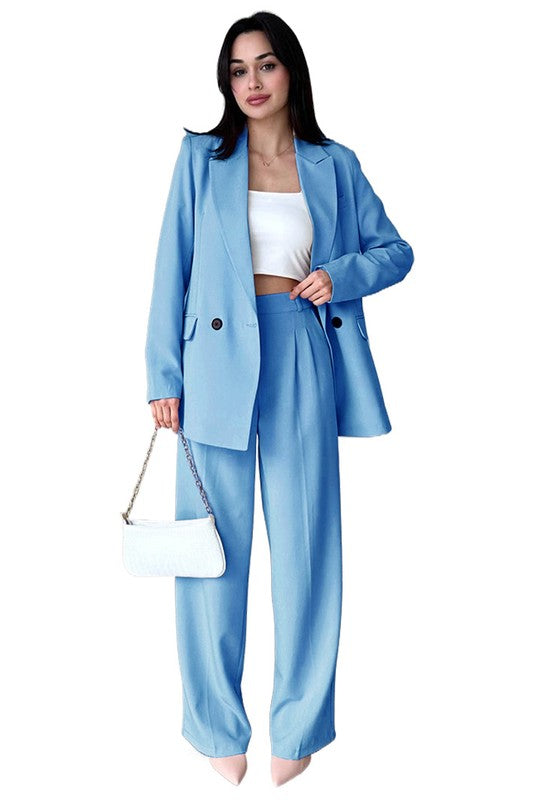 WOMEN FASHION BLAZERS SUIT SET