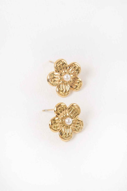 Classic Flower Stud Earrings