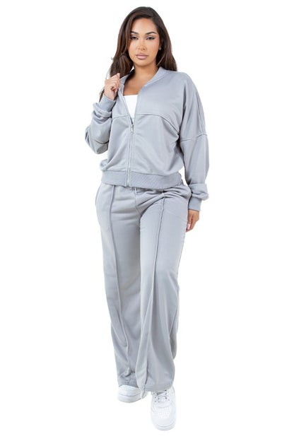 Ashley Fashion Sweatsuit Two Piece Pant Set