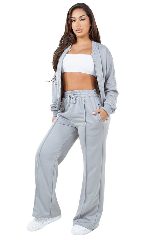 Ashley Fashion Sweatsuit Two Piece Pant Set