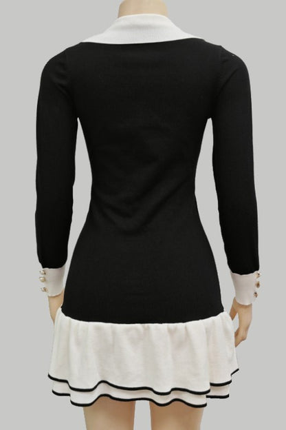 WOMEN FASHION SWEATER DRESS